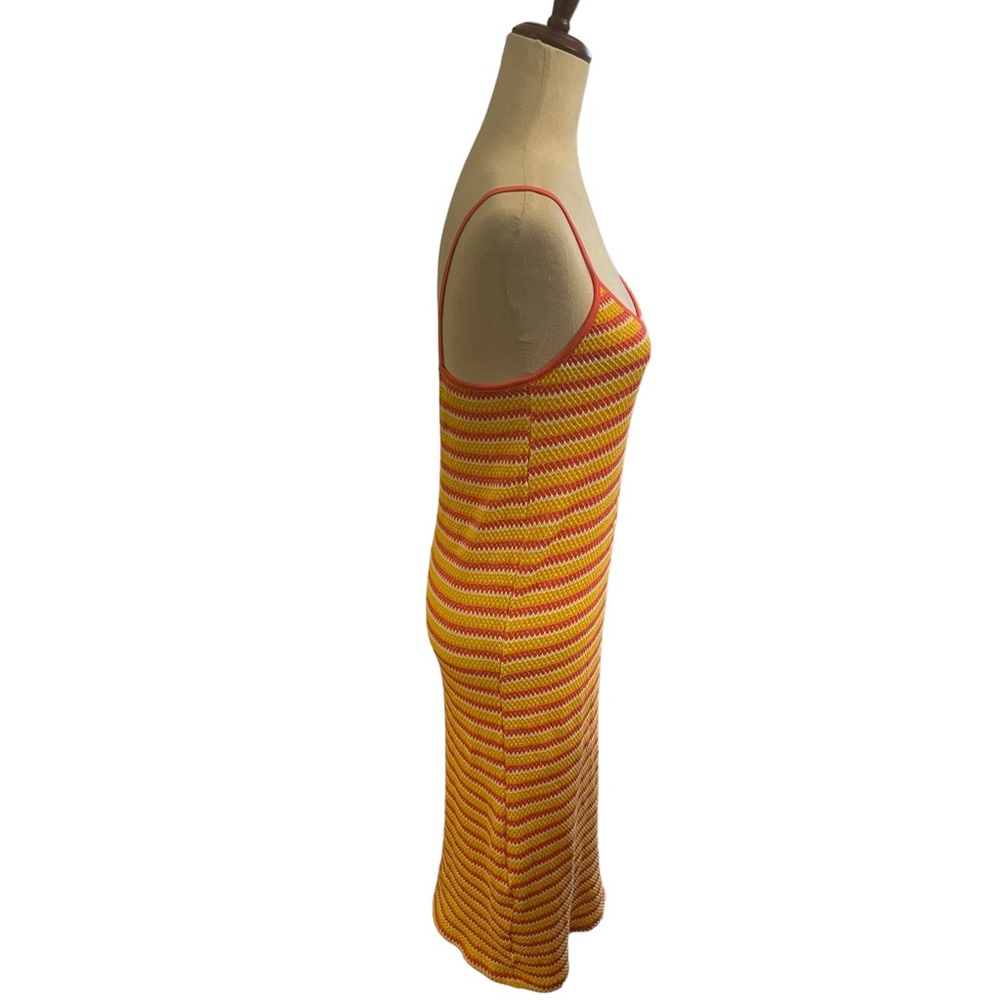 ZARA Knit Striped Y2K Dress New With Tags - Picture 5 of 13